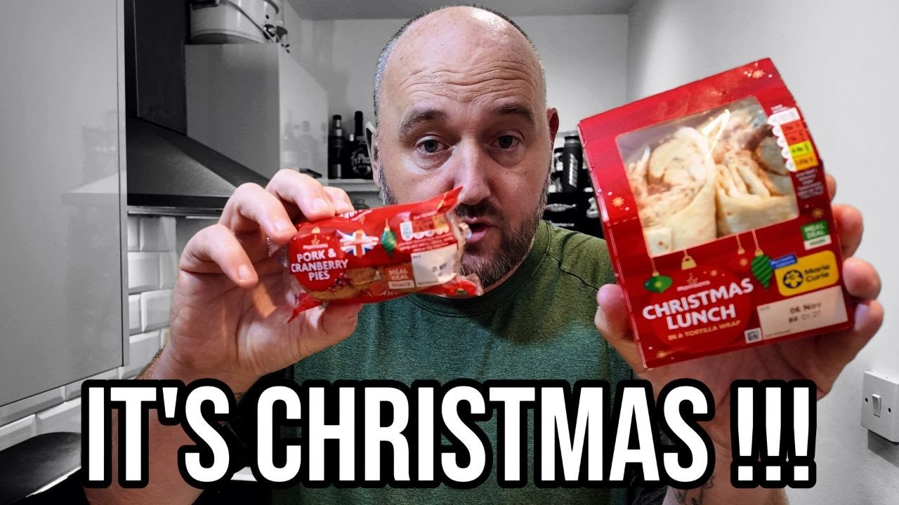 I TRY A FESTIVE MEAL DEAL – Ft. Christmas Dinner Wrap and a Festive Pork Pie