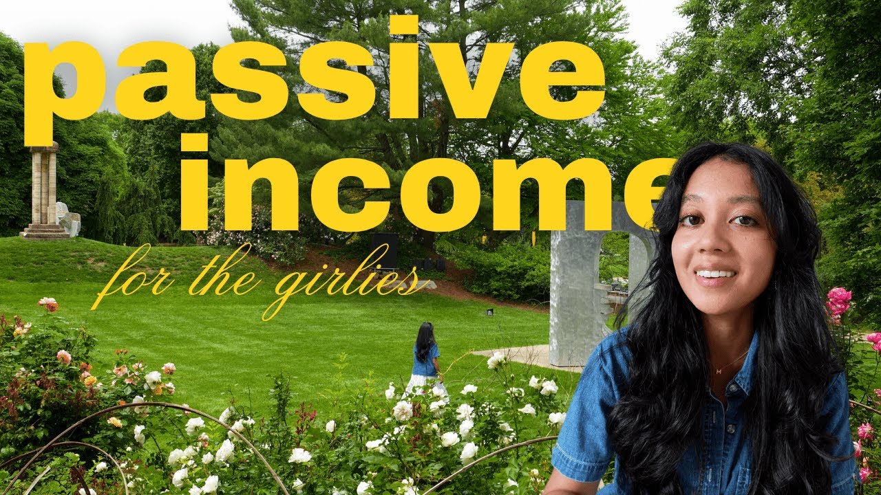 passive income for the girlies 101 // how to make money so that you can actually live your life
