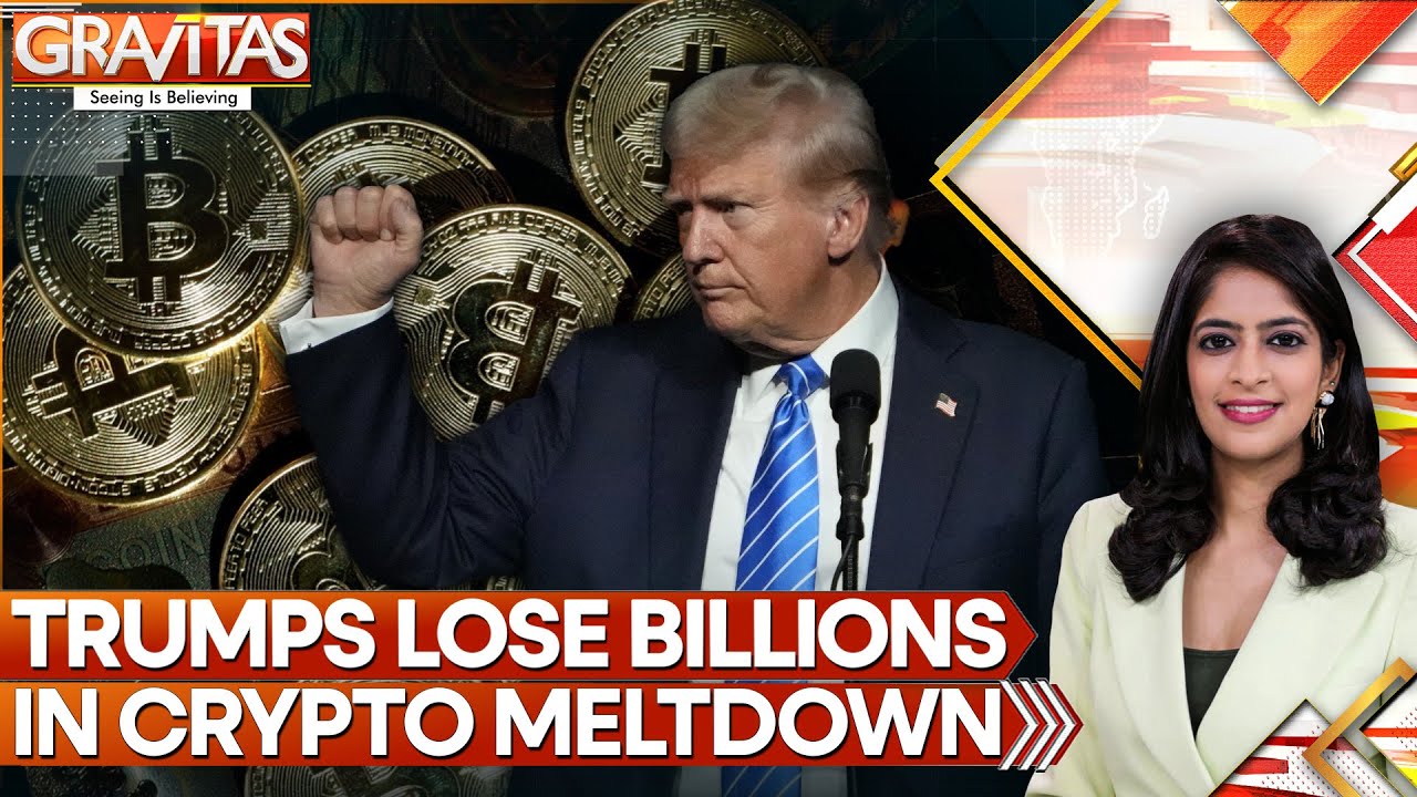 Trump Lost $1.1 Billion in Crypto Crash, but Supporters Lost More | Explained | GRAVITAS