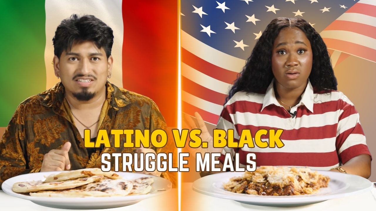 Latino vs Black: We Try Each Other’s Struggle Meals ⎸ Taste Wars