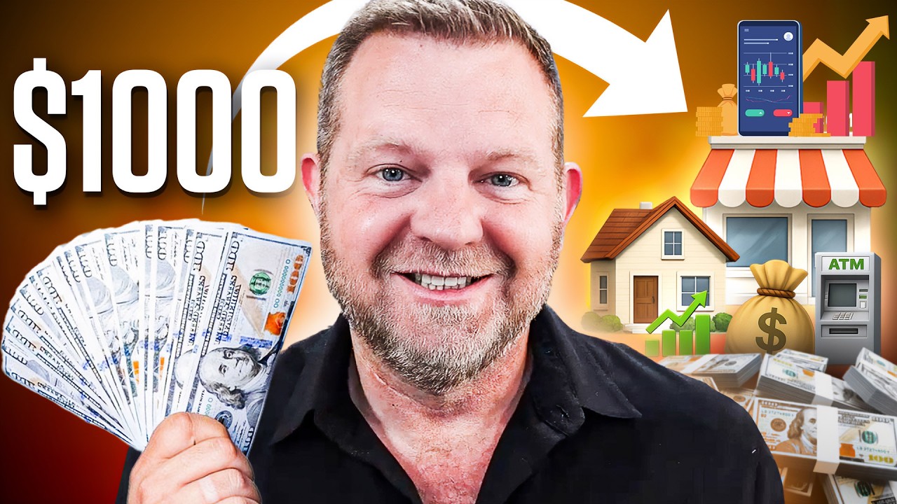 How To Create Passive Income With JUST $1,000