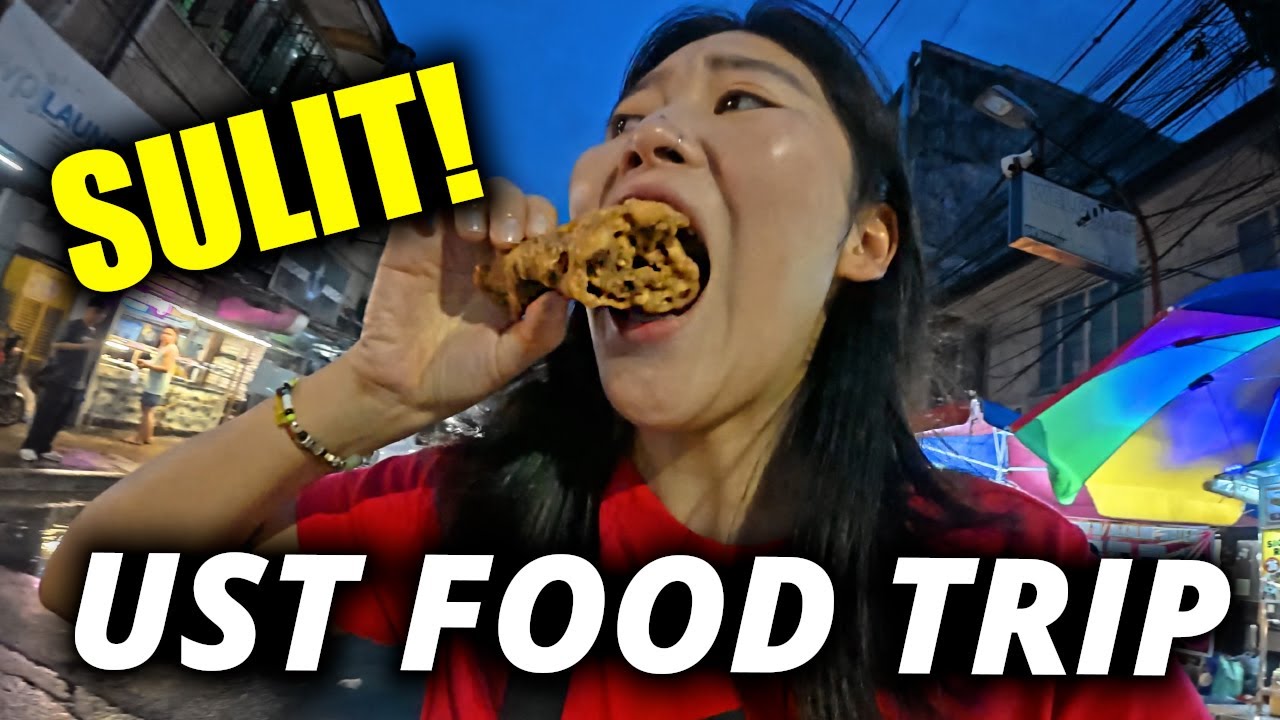 Trying Famous Street Food in UST!: Carinderia, Devil Chicken & More!