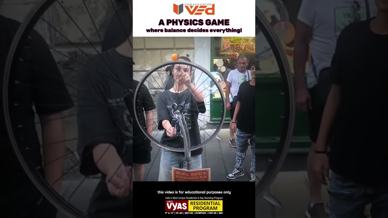 A Physics Game Where Balance Decides Everything! #science #physics #shorts #viral
