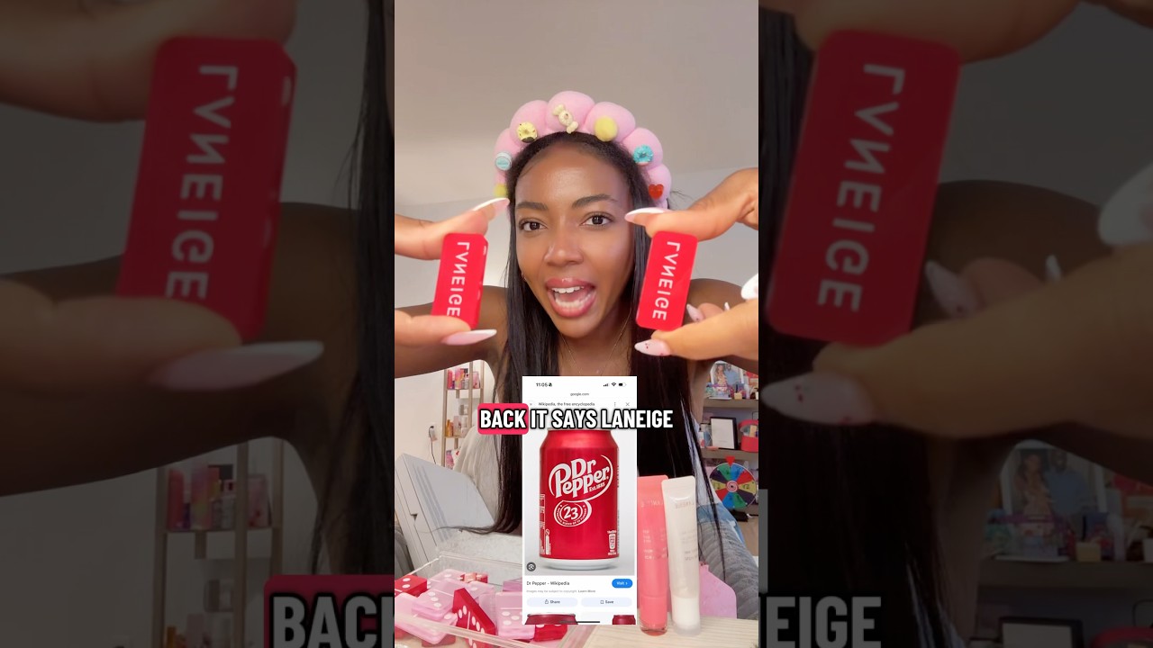 LANEIGE’S Secret Dr Pepper Collab?! 😳🍒#skincare #freepreppyclip #lipcare #preppy #liptreatment