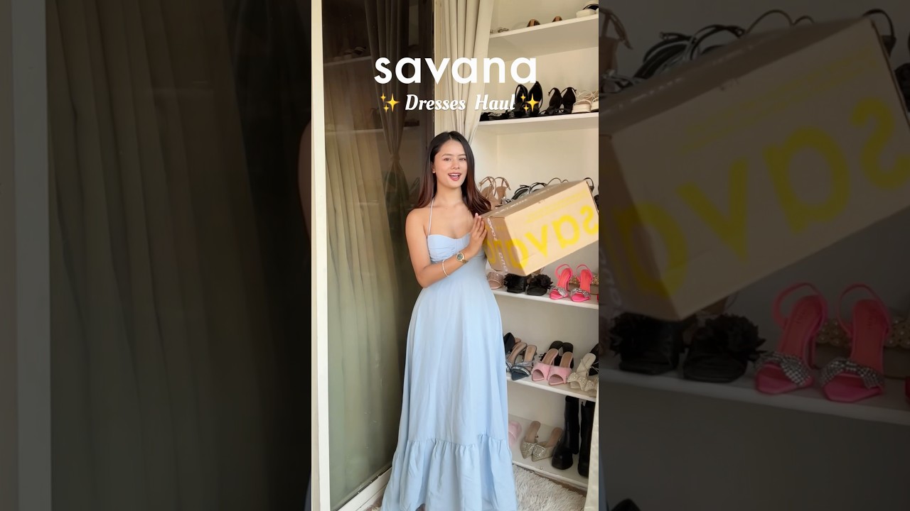 Savana Dresses Haul #savana #fashion #dress #genz #haul