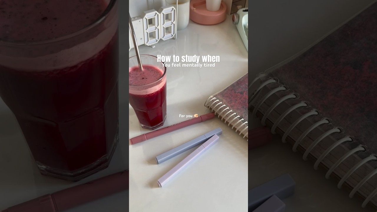 How to study when you mentally tired 📚 #studymotivation #shorts