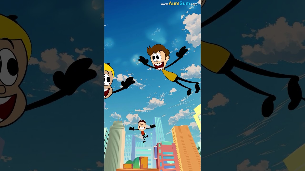 What if we could Fly? | #aumsum #kids #shorts #science