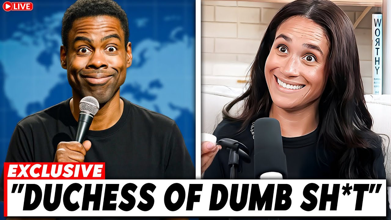 Chris Rock Hilariously DESTROYS Meghan Markle On His NETFLIX Special— Crowd Goes Wild!