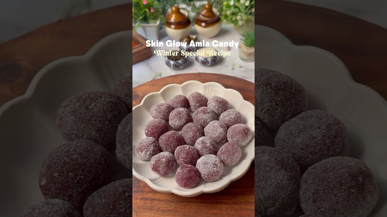 Skin Glow Amla Candy | Winter Special Recipe #shorts #ytshorts #viralreels #trending #winter #food