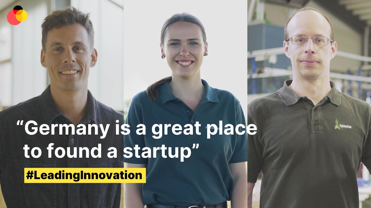 “Germany is a great place to found a startup” | #LeadingInnovation
