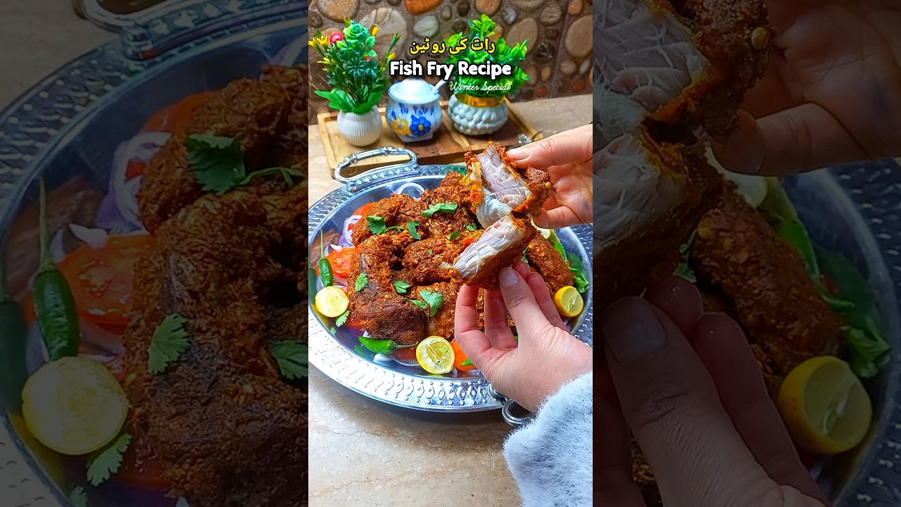 Fried Fish Recipe By Kitchen With Noonzay/#fishfry #fishrecipe #food #shorts #recipe #cookingshorts