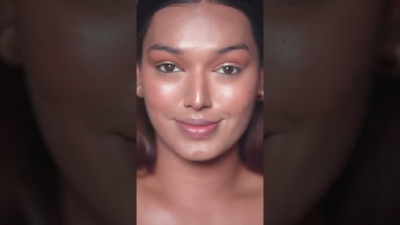 Glowy Fox Eye Makeup Look ✨ Makeup Tutorial from Pinterest | #shorts #ashortaday