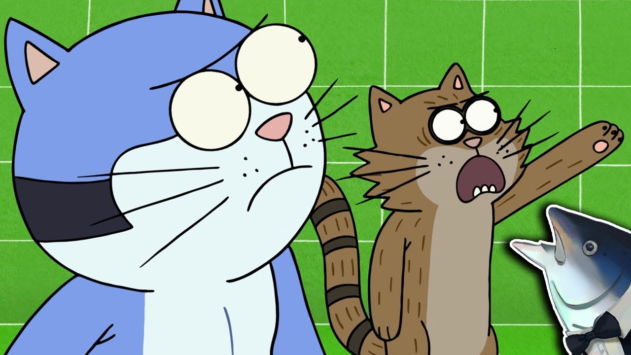 CAT VIDEOS | Regular Show Reaction