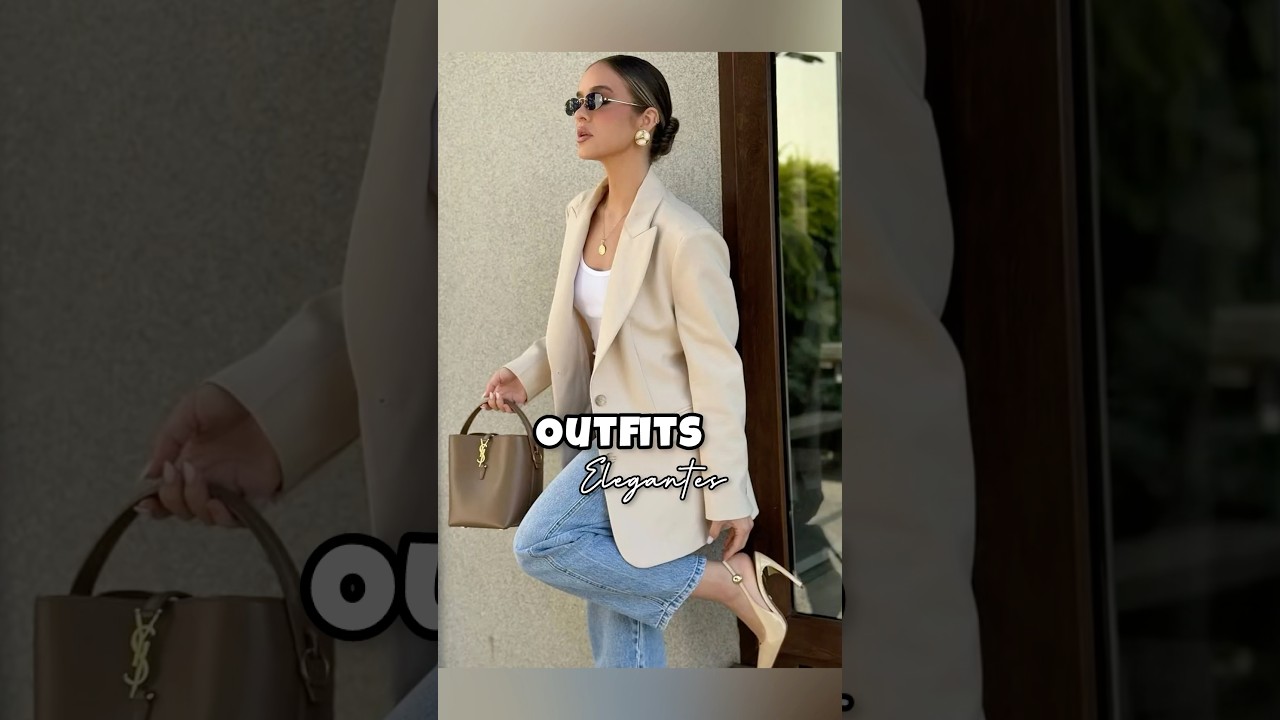 MUJER ELEGANTE IDEAS DE OUTFITS FORMALES ELEGANTES MODA MUJER 2025 #moda #fashion