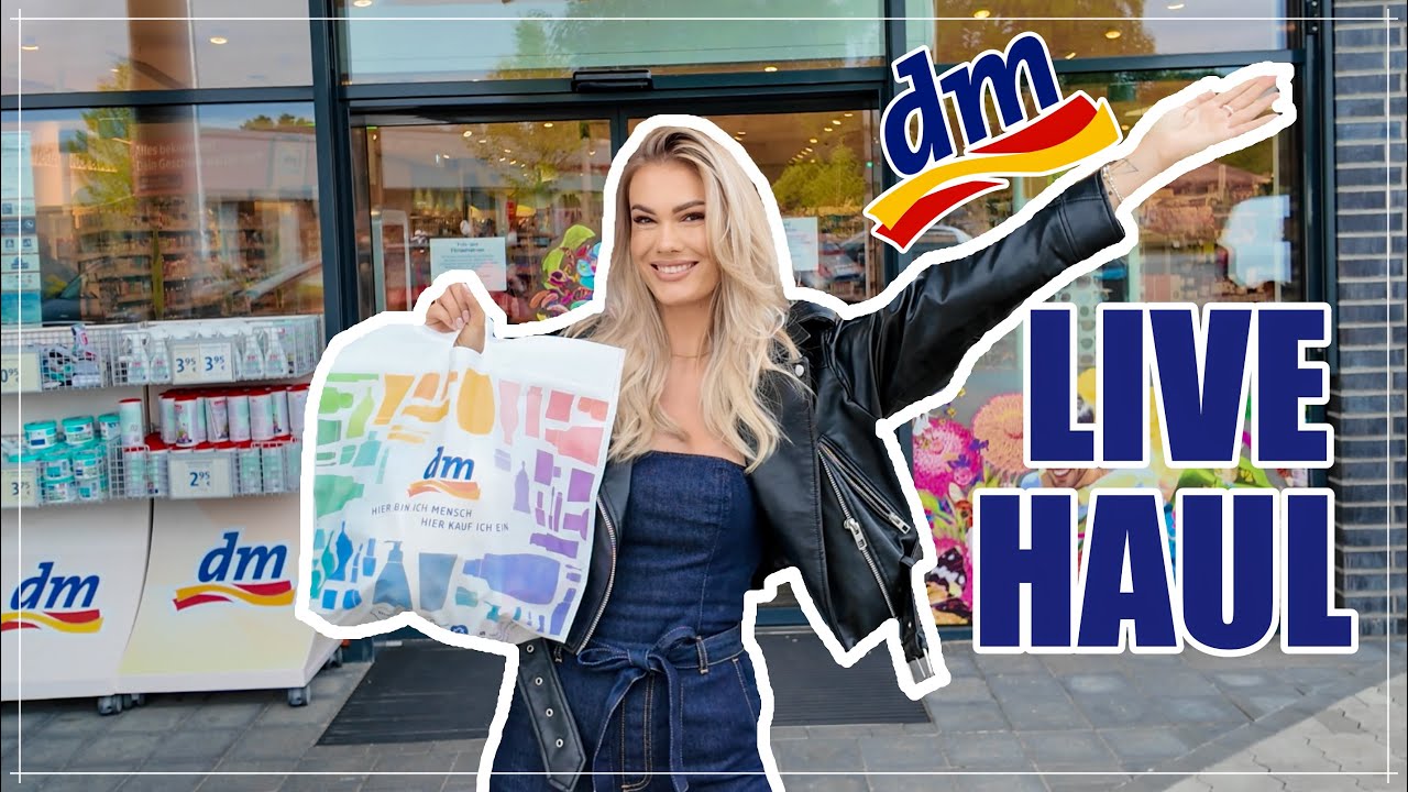 SHOP WITH ME – DM LIVE HAUL mit Neuheiten und spannenden Produkten 😍 I Cindy Jane
