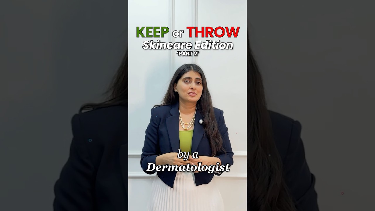 Keep or Throw Skincare Products 2 | Dermatologist Recommended| Skincare Mistakes|  #skincare  #tips
