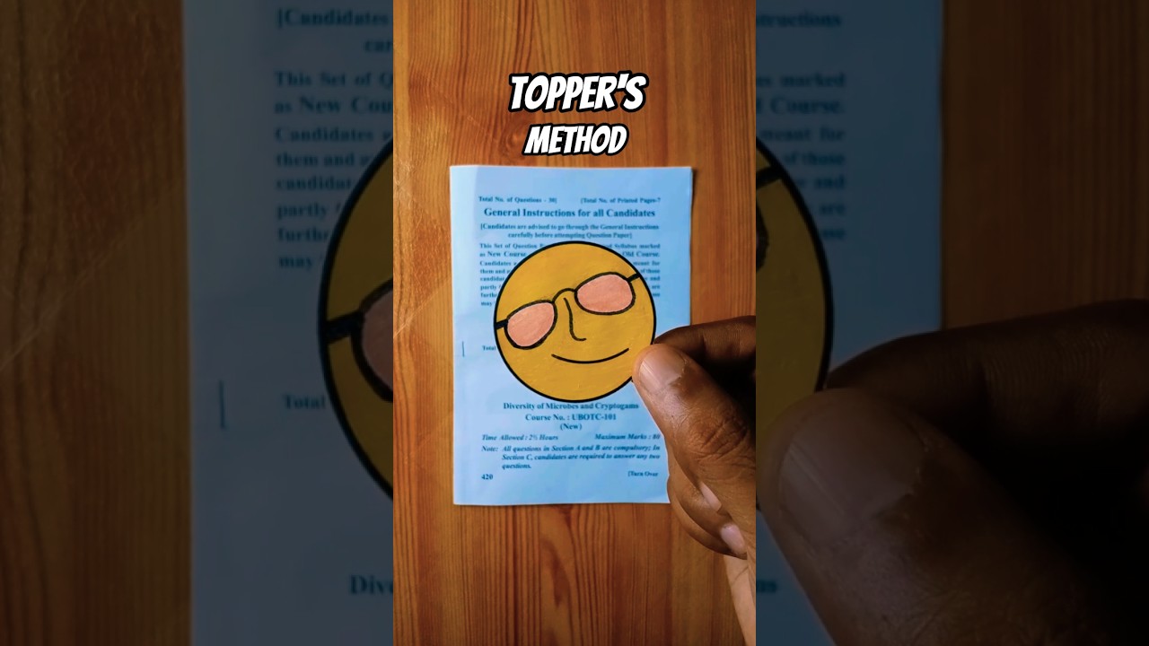 How A Topper 🏅 Learns So fast 🔥#topperssecret #study #studytips