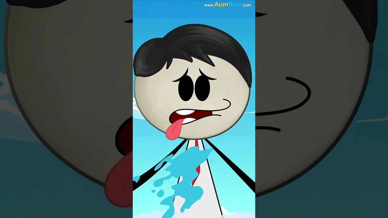 How to Survive if you Fall in Water? | #aumsum #kids #shorts #science