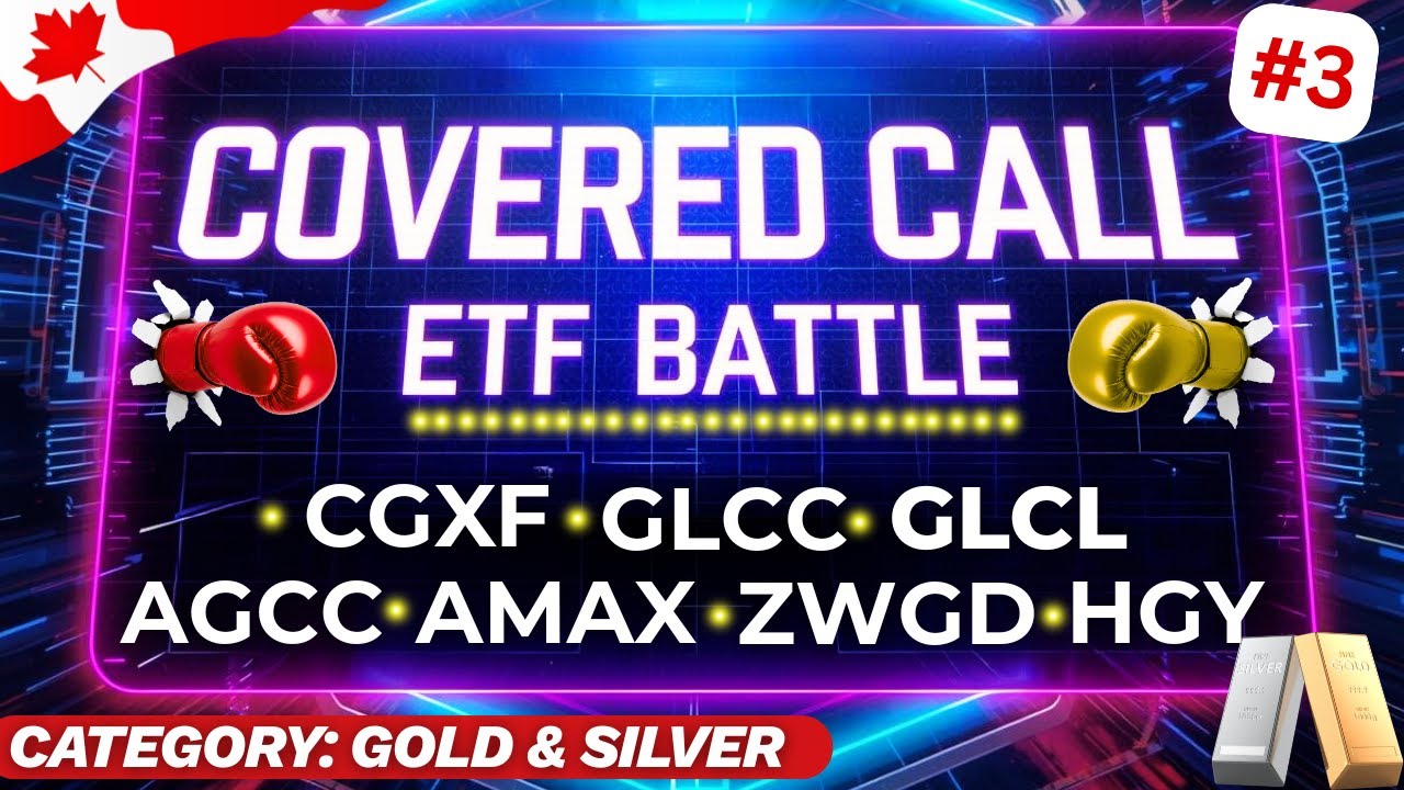 Covered Call ETF Battle #3 Gold & Silver : CGXF GLCC GLCL AGCC AMAX ZWGD HGY | Inflation Hedge