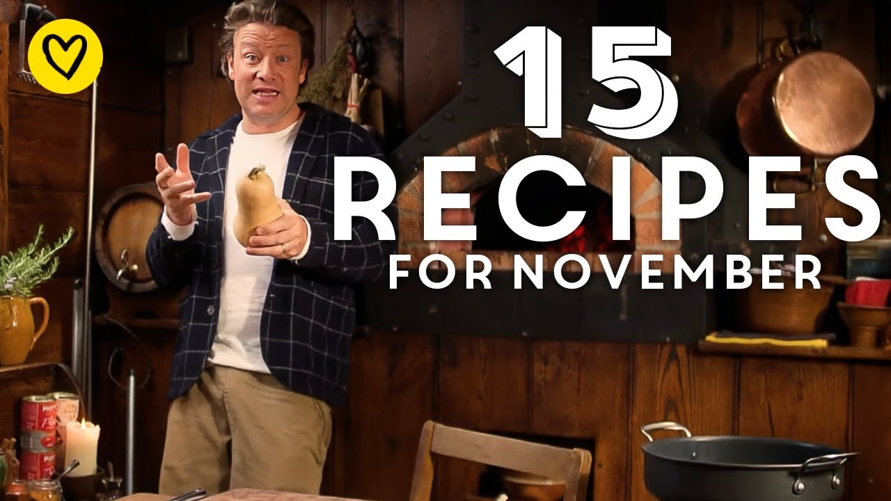 15 Recipes To Cook This November | Jamie Oliver