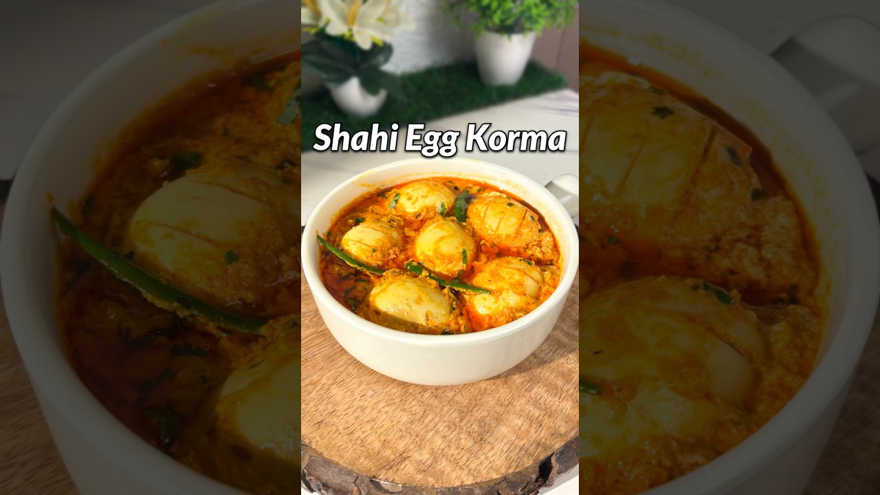 Shahi Egg Korma Recipe #egg #cooking #recipe