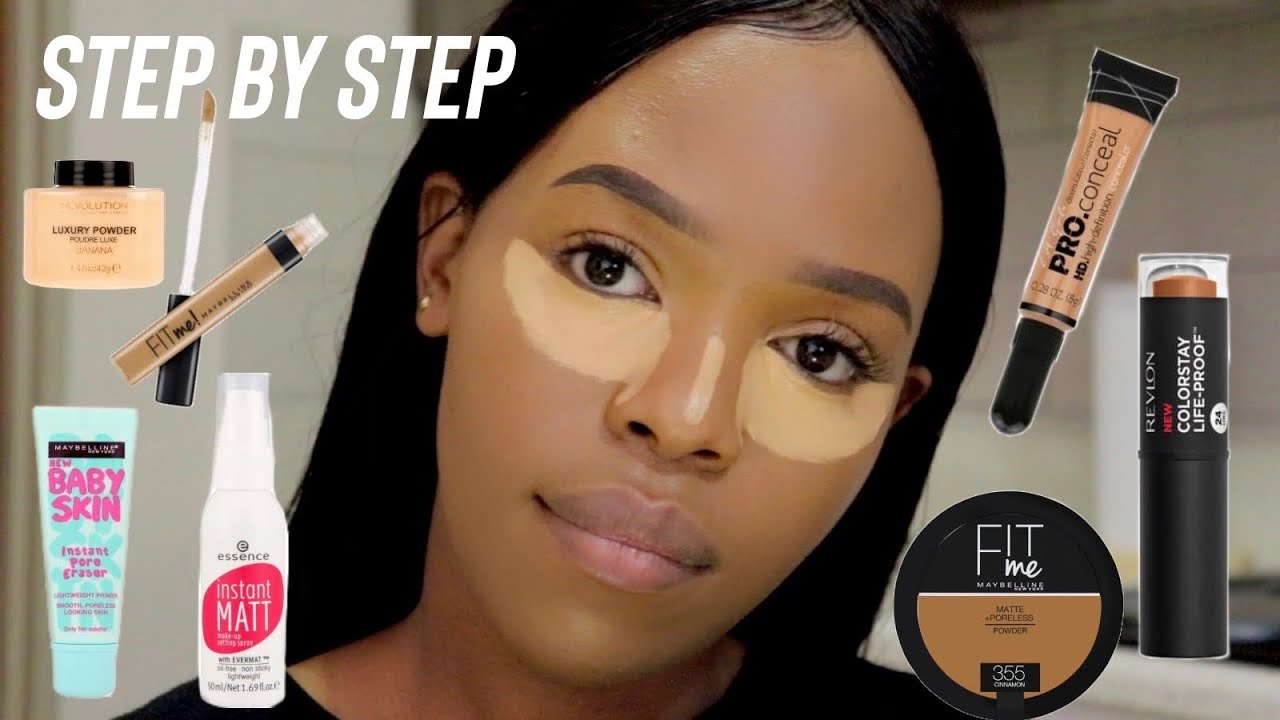 step by step “Super Affordable” Makeup For Beginners (beginners makeup tutorial) TebelloRapabi