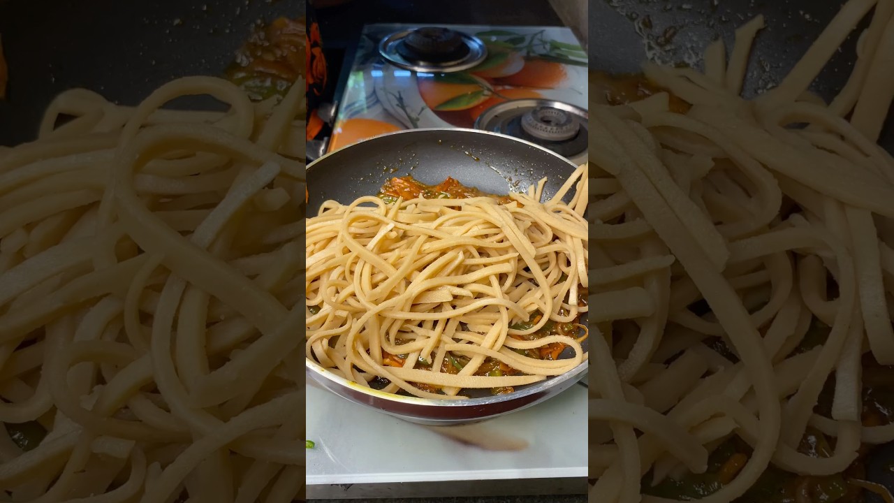 আটা নুডলস 🍜 #shorts #trending #food #recipe #homemade #viralvideo