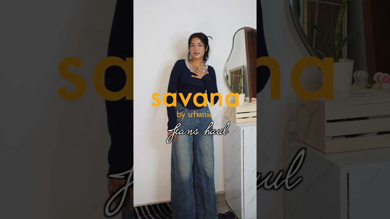 Savana mini jeans haul #savanabyurbanic