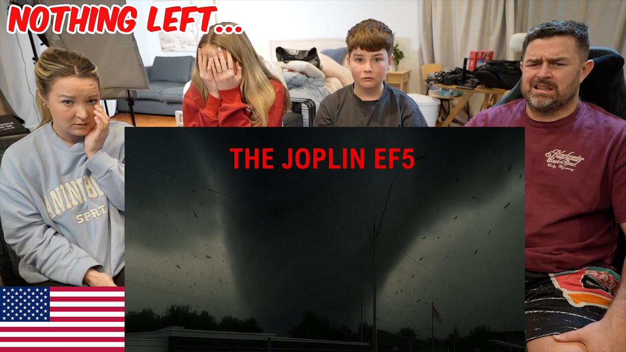 New Zealand Family React to The Worst American Tornado Disaster in 70 years – The Joplin EF5