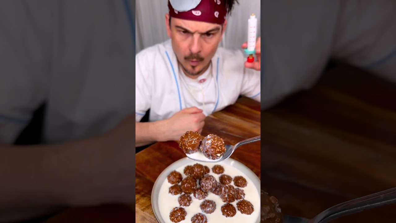 How to make the best CHOCOLATE CEREAL?😭❤️🍫| CHEFKOUDY