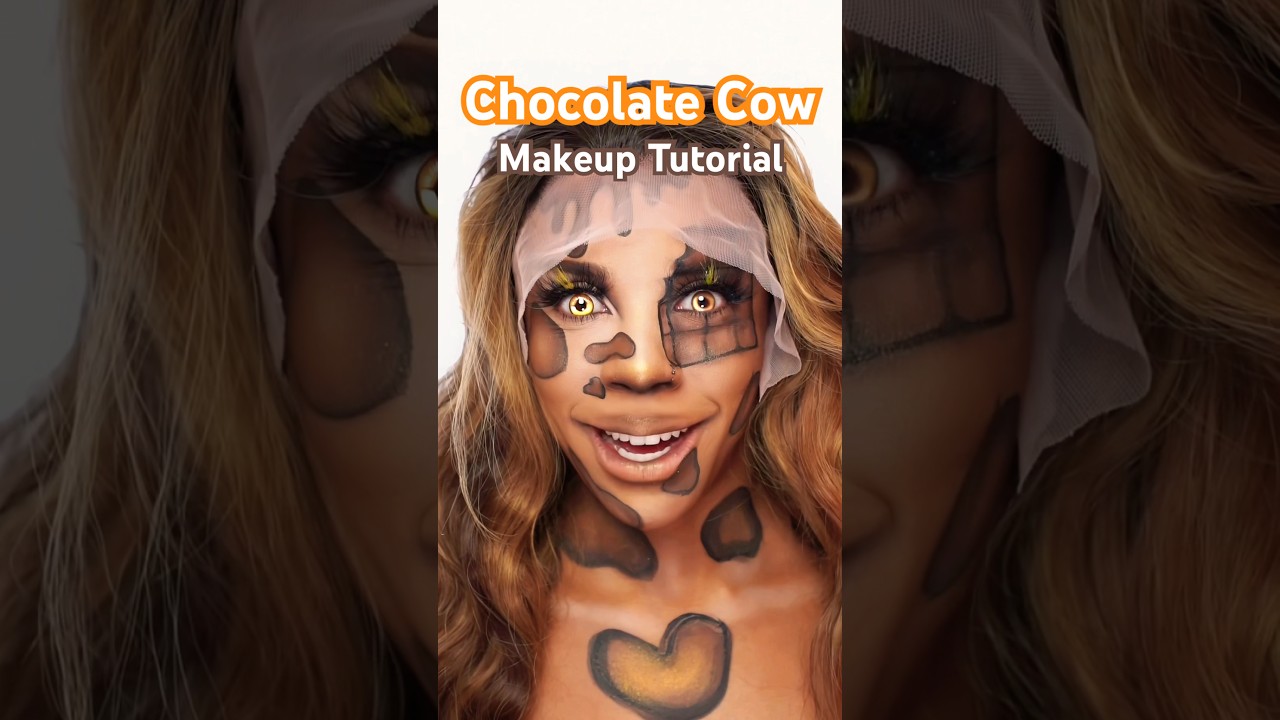 Chocolate Cow Makeup Tutorial! 🍫🐮