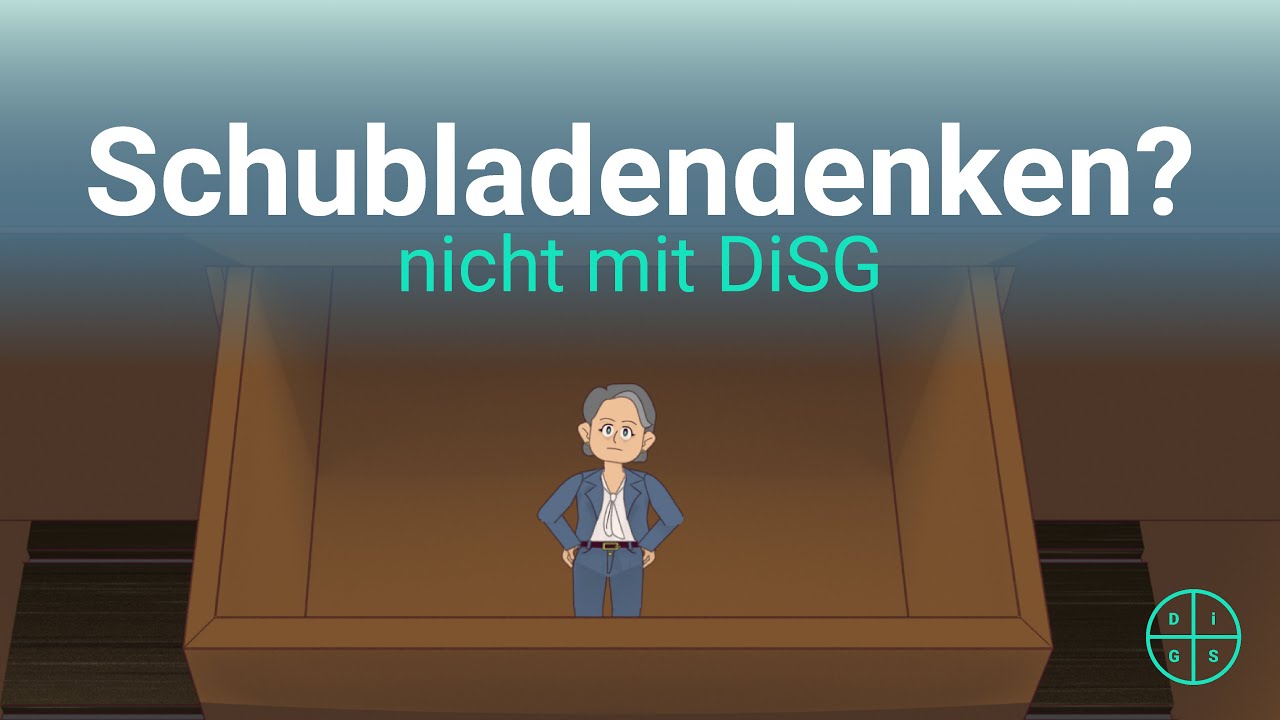 Schubladendenken war gestern: DiSG Modell einfach erklärt | Solvie und Kollegen Explainers