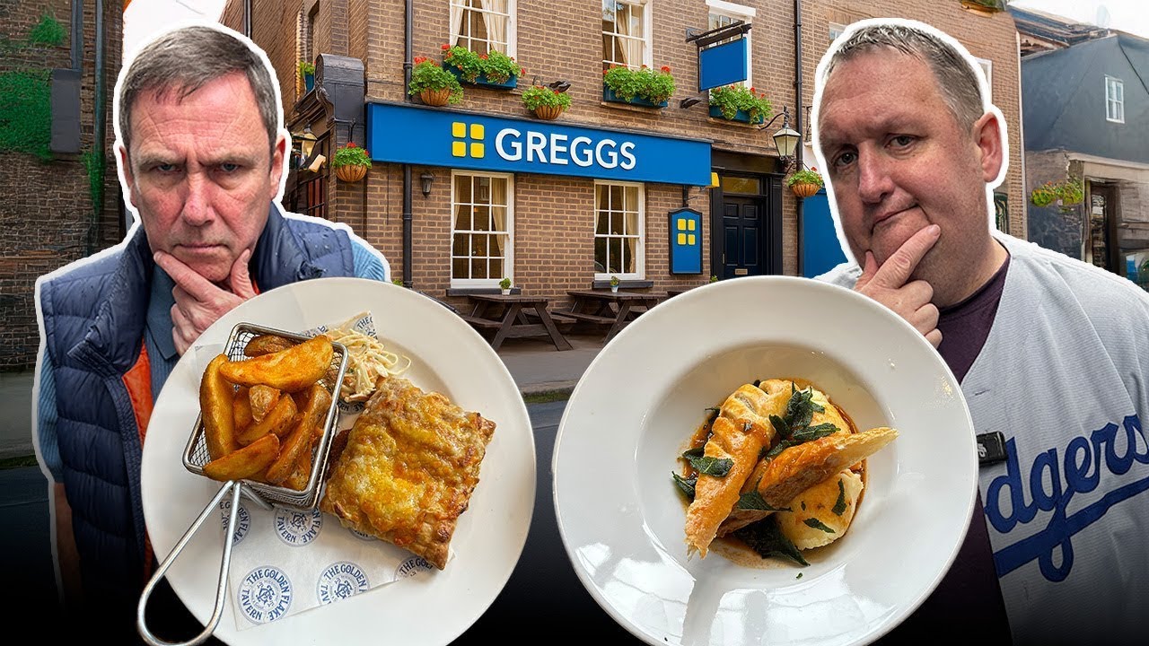 We Review The UK’s First Greggs Pub!
