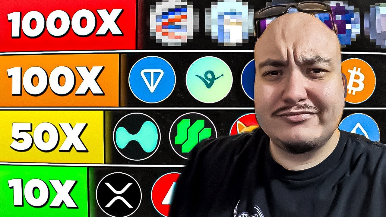 🔥 50 CRYPTO TIERLIST ! Je donne mon AVIS HONNÊTE !