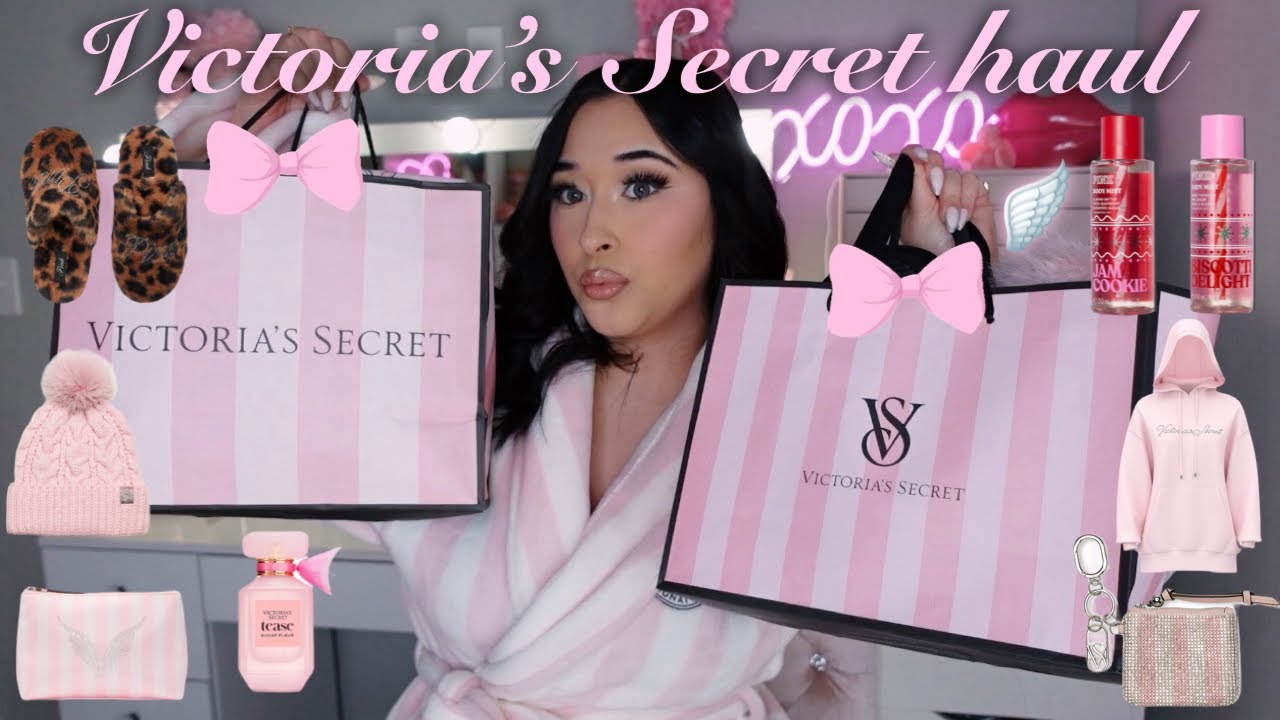 VICTORIA’S SECRET HAUL 2025 🪽💖(holiday body mist, new arrivals, & sleep wear & accessories)