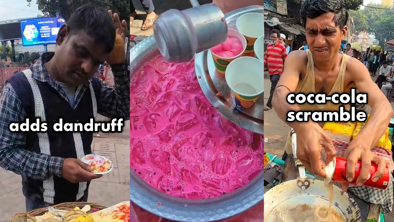 THE NASTIEST Indian Street Food Compilation 2025