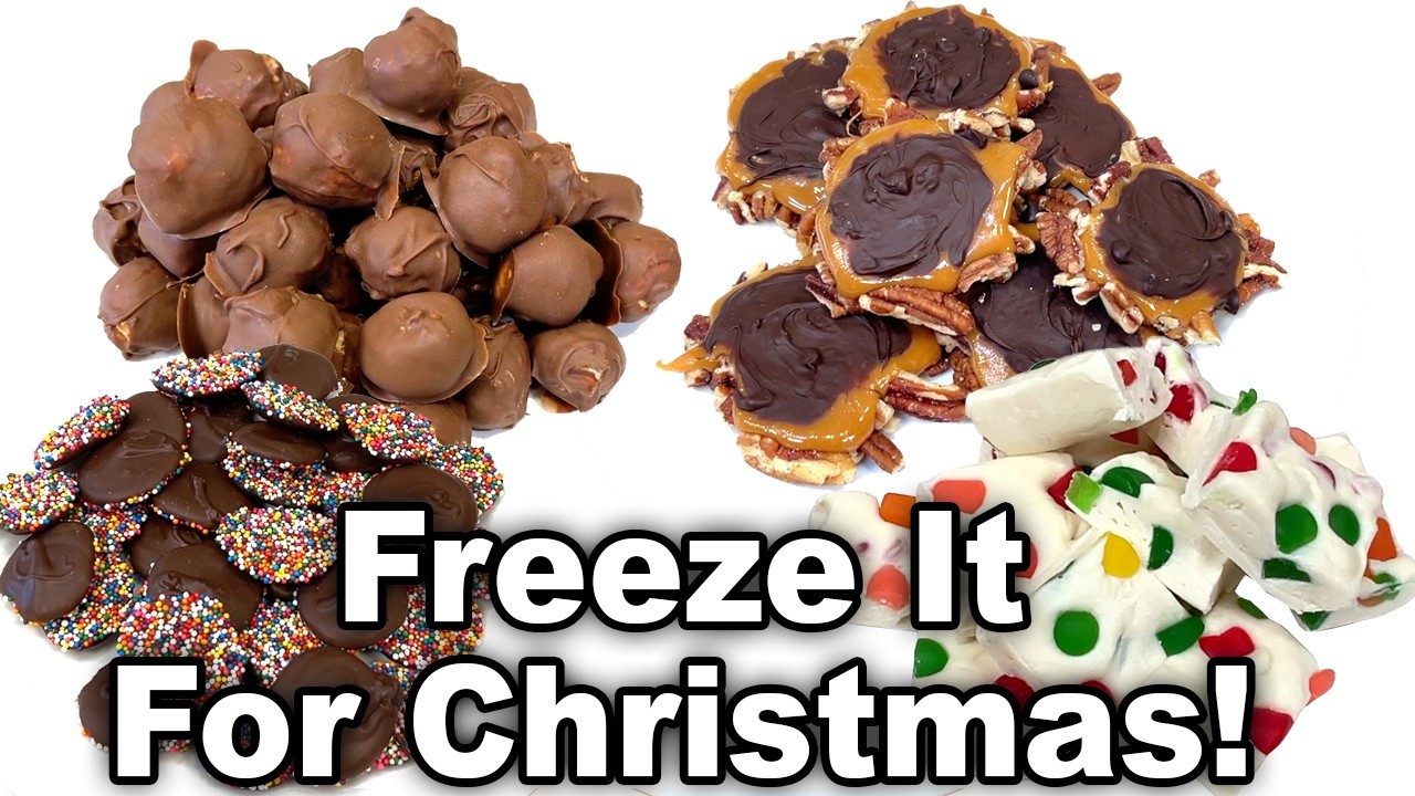 7 Easy Christmas Candy Recipes You Can Make Now and Freeze!