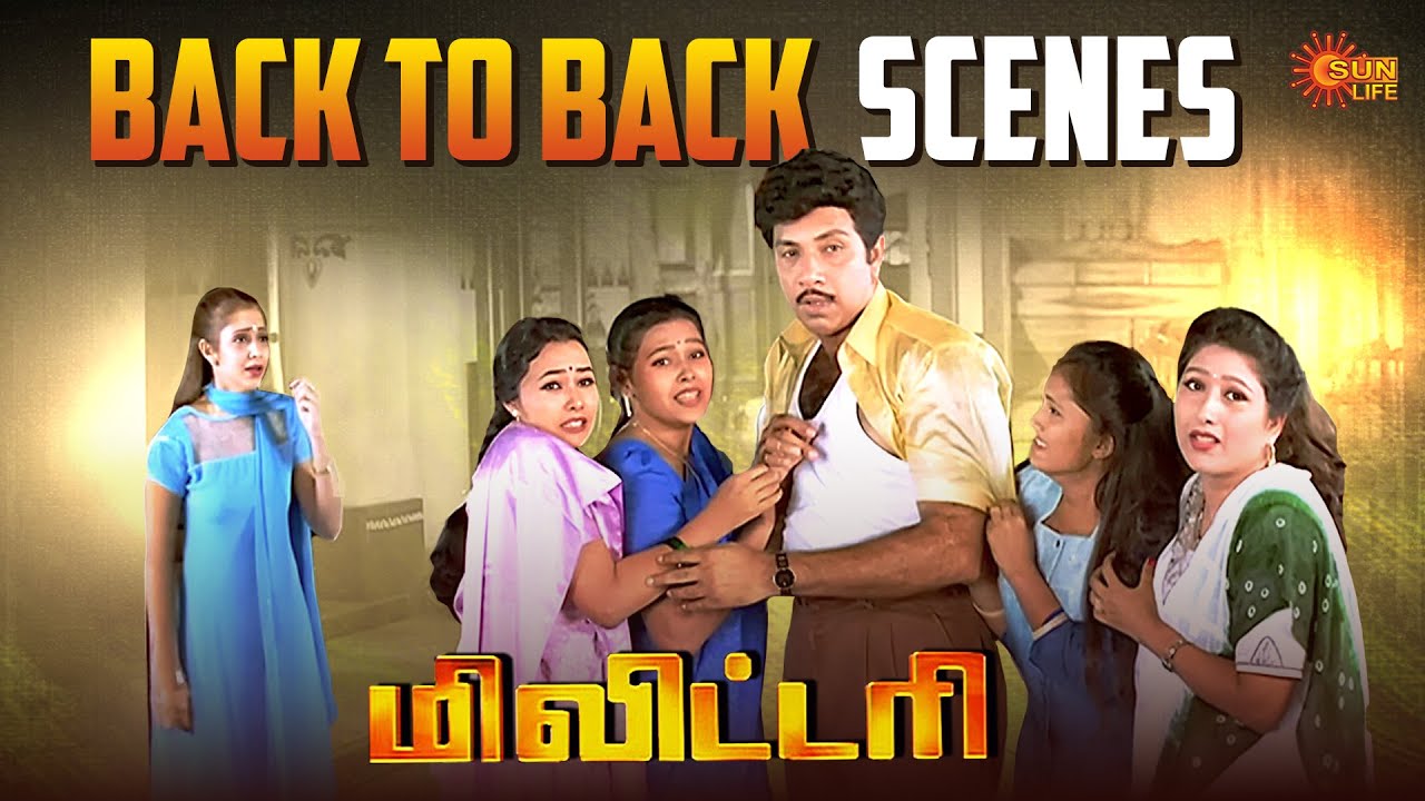 Military Movie Back to Back Scenes | Sathyaraj | Rambha | Sun Life