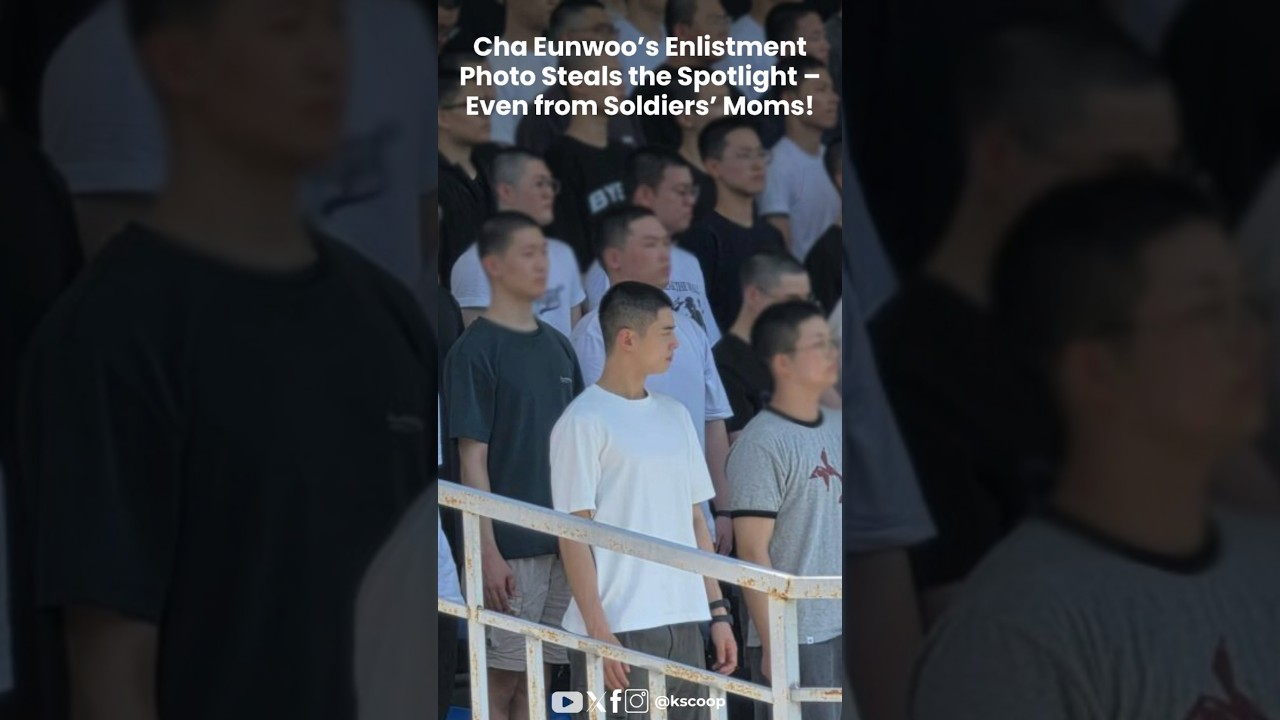 Cha Eunwoo Officially Enlists in the Military #chaeunwoo #kpopnews #kpop #military #celebritynews