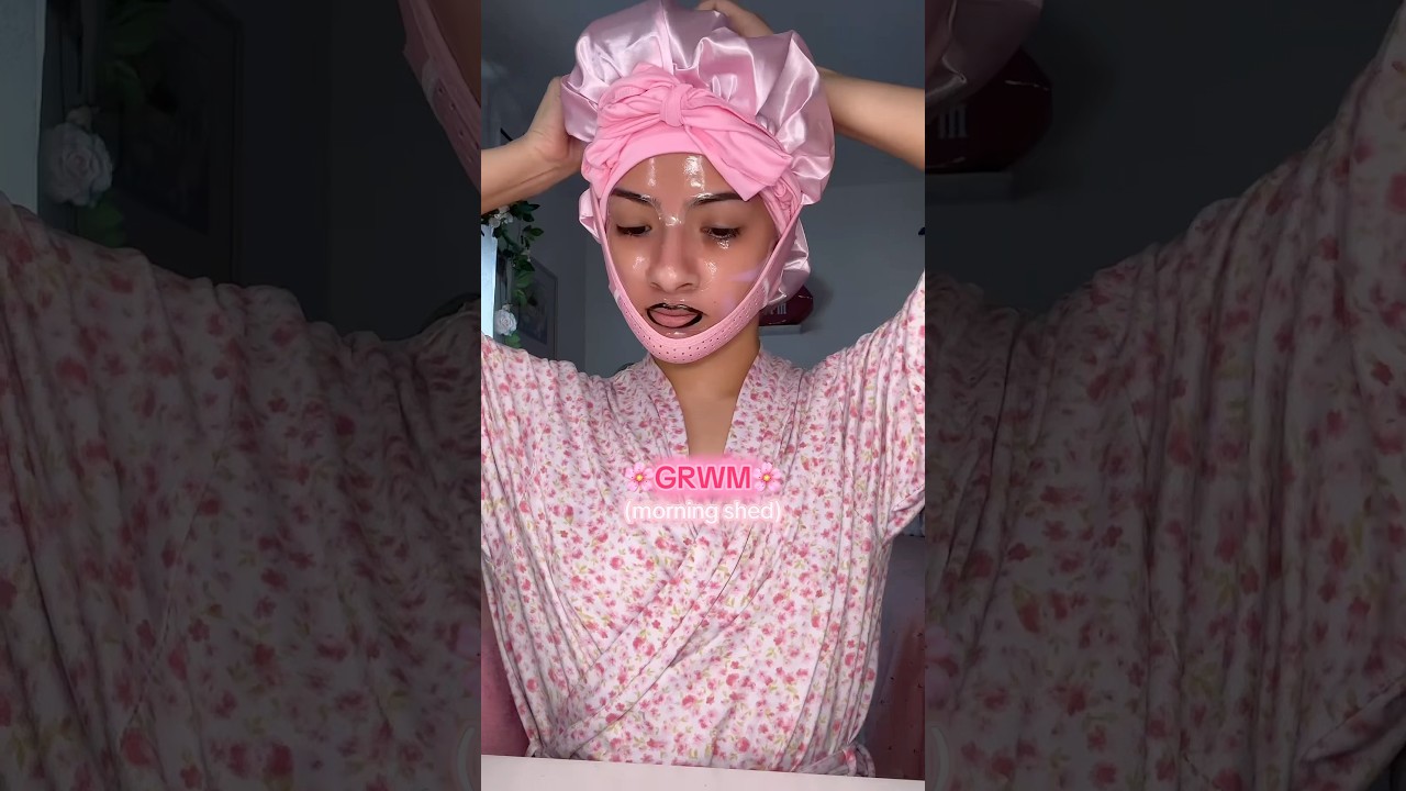 🌸get ready with me🌸(morning shed) #makeup #makeuptutorial #grwm #morningroutine #skincare