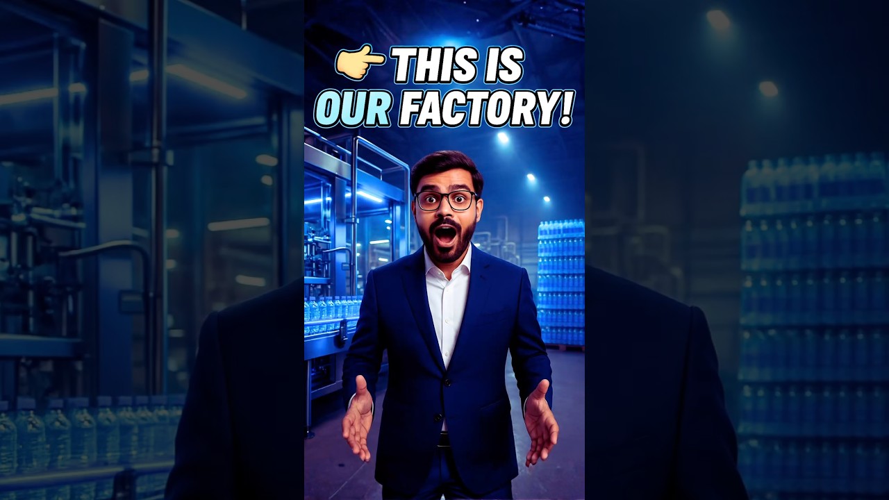 FACTORY REVEALED 😱 |  Behind The Scenes #startup #entrapreneur