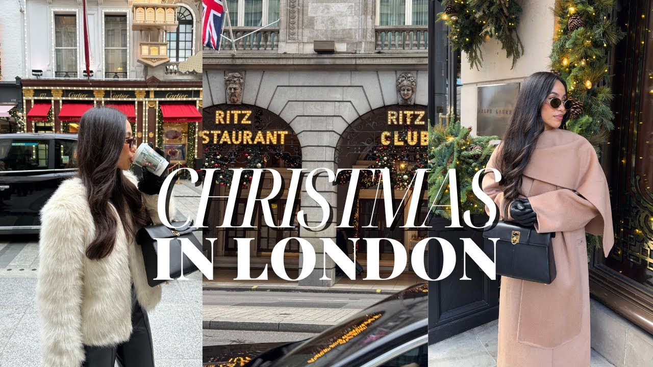 Christmas in London ✨ The Perfect Festive Day + Winter Outfit Ideas ❄️
