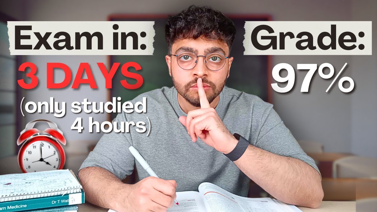 How to Cram 4 Months of Studying in 4 Hours (I’ll delete this if you don’t get A*s)