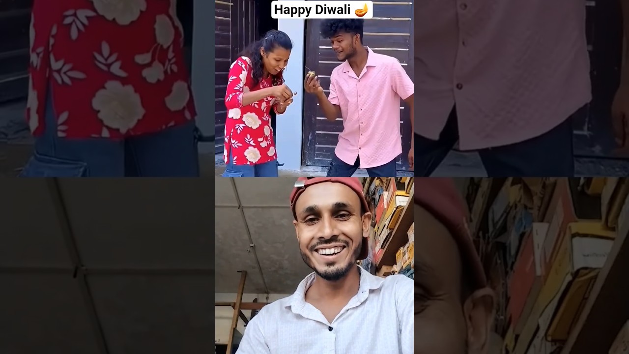 Bhai happy Diwali 🪔! Reaction videos!#shorts #happydiwali #entertainment