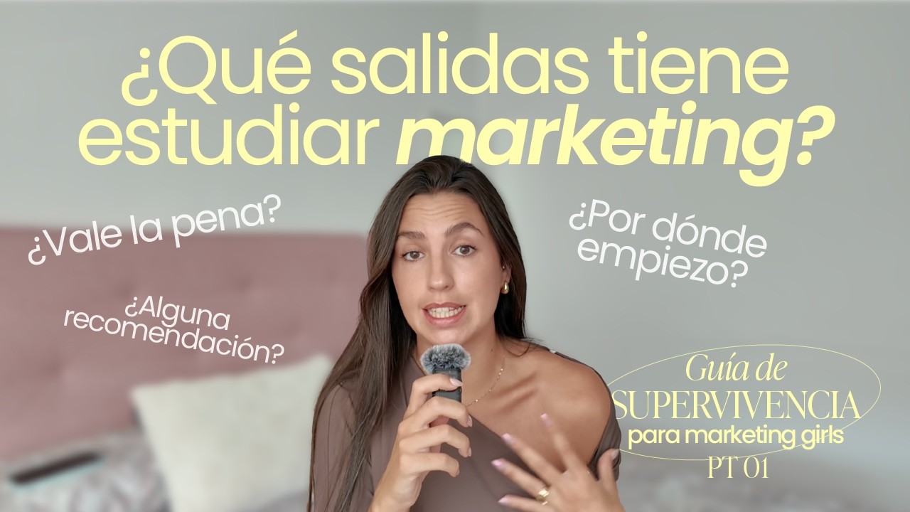 ¿Qué salidas tiene estudiar Marketing? | Te explico TODO lo que necesitas saber.