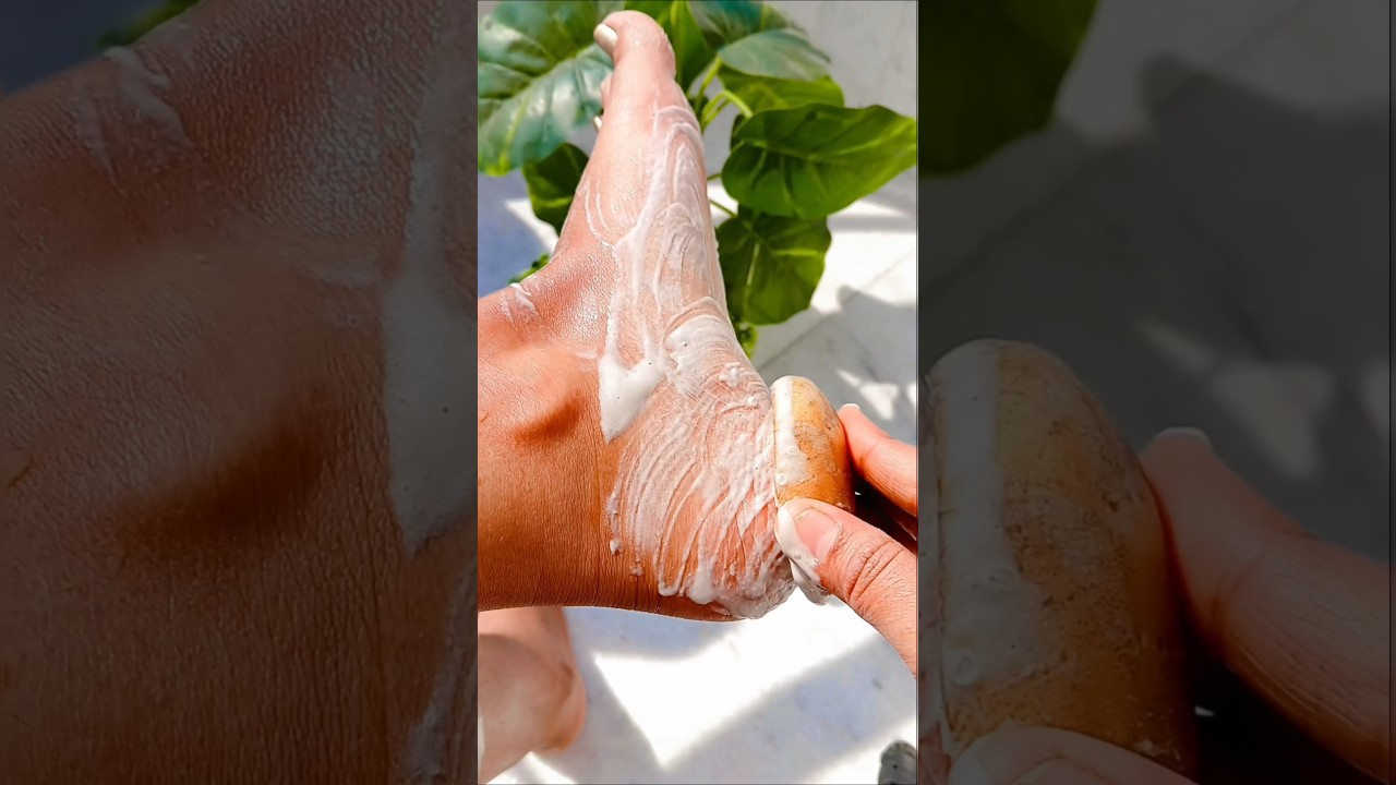 Most Easy Pedicure At Home | Fair Feet Tips #shorts​ #skincare​