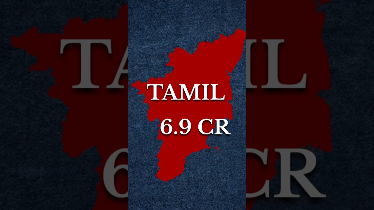 భారతదేశంలో ఎక్కువగా మాట్లాడే భాషలు | top 5 most spoken languages in india #languages