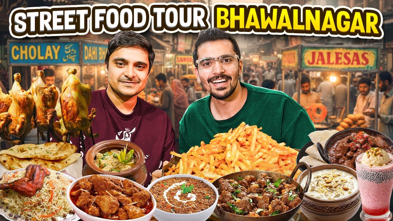 Crazy Street Food Tour In My City – Ghar ka khana, Sambara ki daal, Truck Adda ki Mutton Karahi