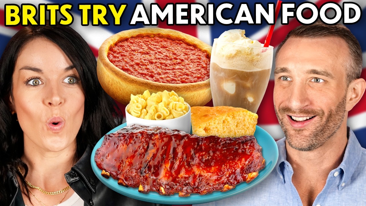 British People Try & Rate American Dishes
