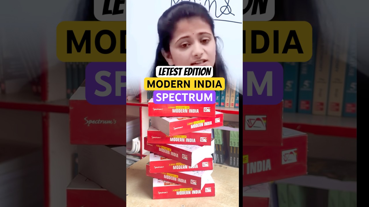 Modern India SPECTRUM Latest Book || #history #spectrum #upsc #ias #modernindia #books #pcs #shorts